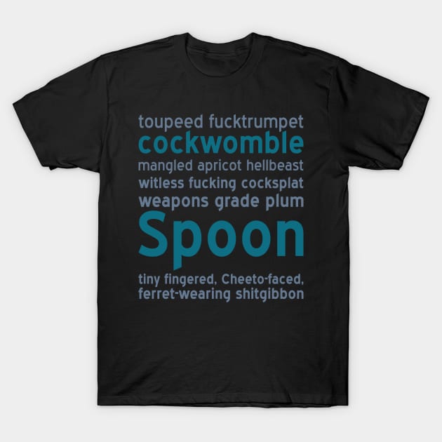 Anti-Trump Scottish Insults T-Shirt by MalarkeyPie